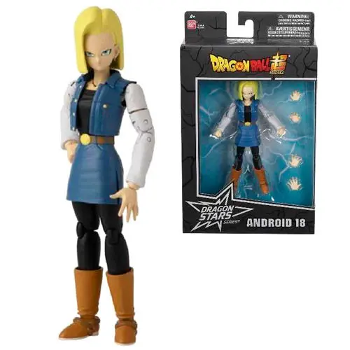 Dragon Ball Super Android 18 deluxe figure product photo