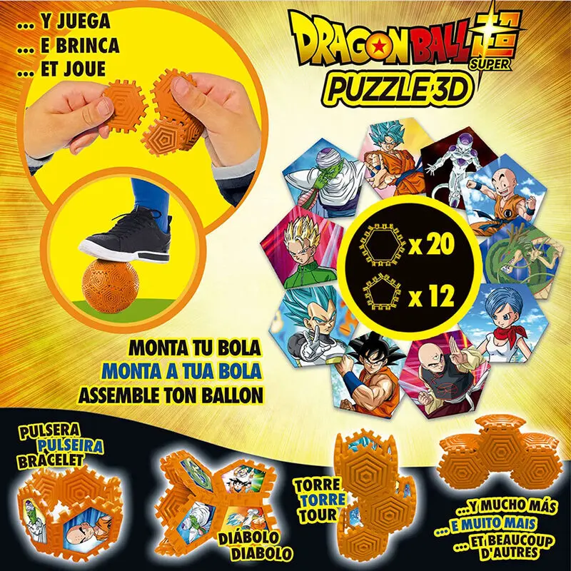 Dragon Ball Super Ball puzzle 3D 32pcs product photo