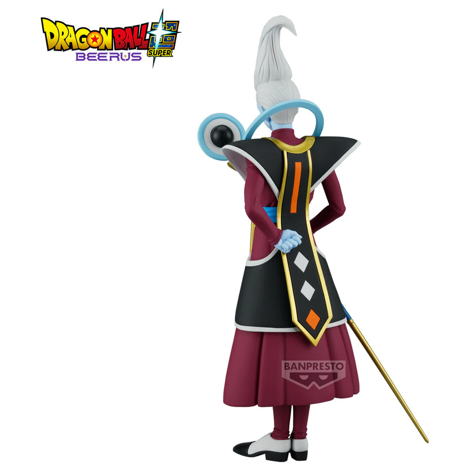 Dragon Ball Super Beerus Solid Edge Works Whis figure 22cm product photo