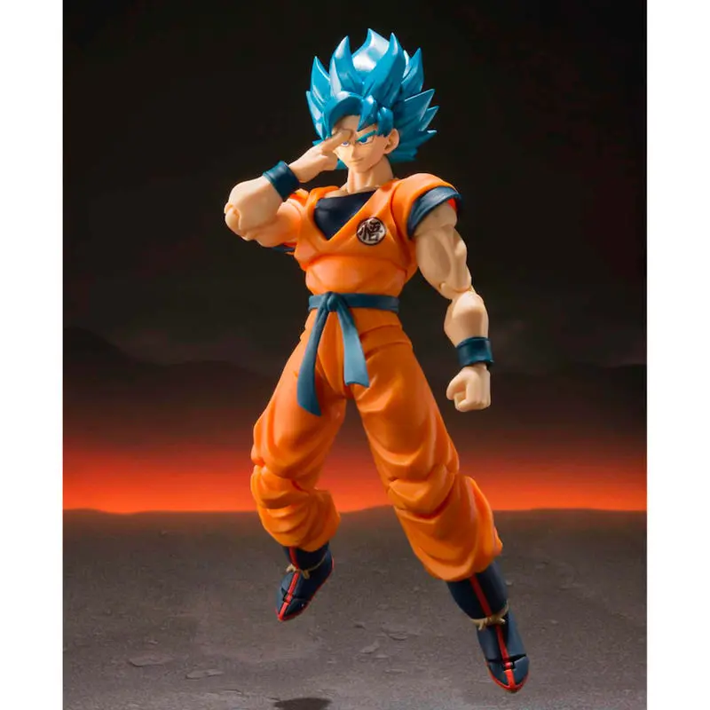 Dragon Ball Super Broly S.H. Figuarts Action Figure Super Saiyan God Super Saiyan Goku Super 14 cm product photo