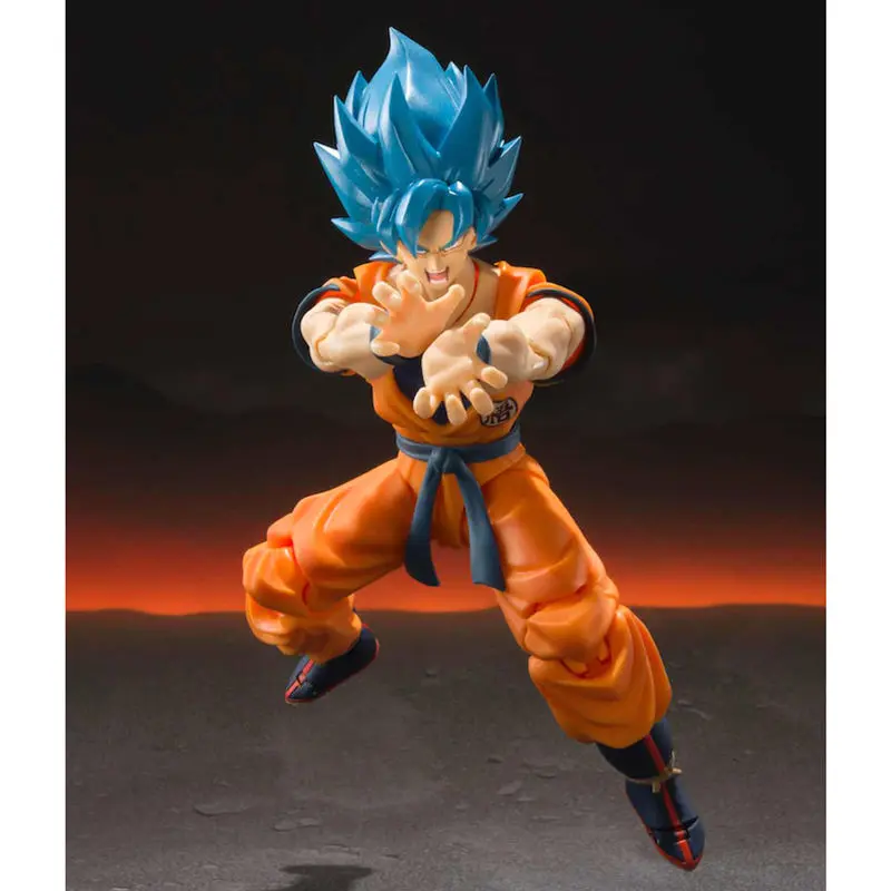 Dragon Ball Super Broly S.H. Figuarts Action Figure Super Saiyan God Super Saiyan Goku Super 14 cm product photo