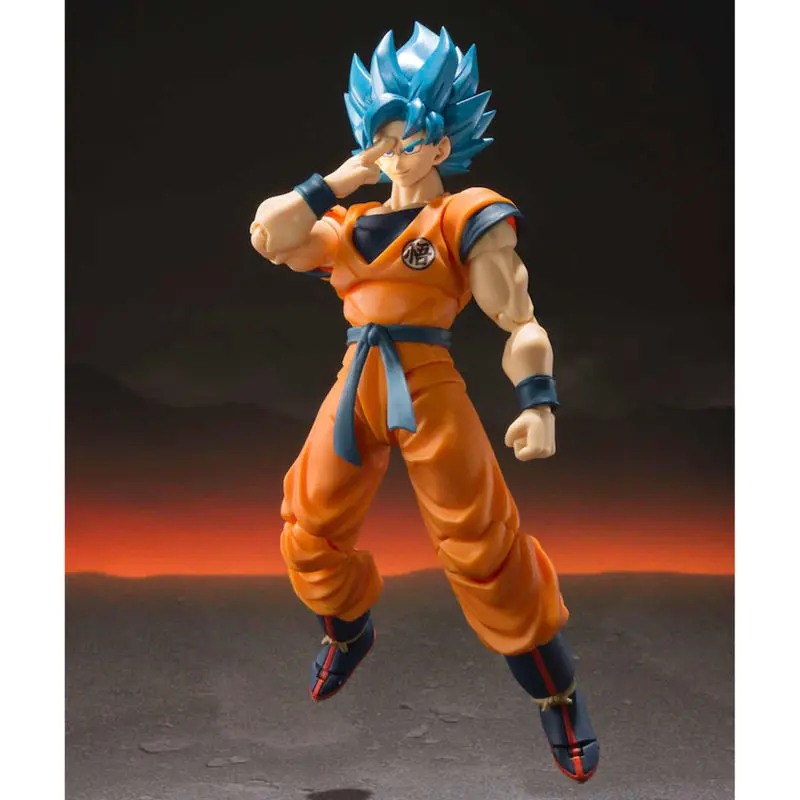 Dragon Ball Super Broly S.H. Figuarts Action Figure Super Saiyan God Super Saiyan Goku Super 14 cm product photo