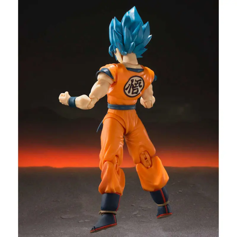 Dragon Ball Super Broly S.H. Figuarts Action Figure Super Saiyan God Super Saiyan Goku Super 14 cm product photo