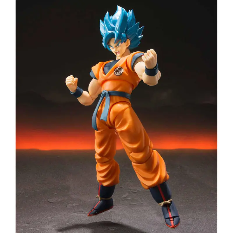 Dragon Ball Super Broly S.H. Figuarts Action Figure Super Saiyan God Super Saiyan Goku Super 14 cm product photo