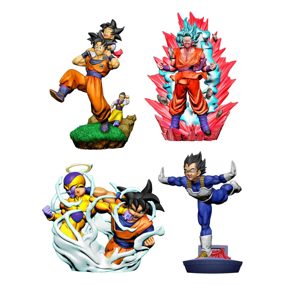 Dragon Ball Super Dracap Trading Figure 4-Pack Re: Birth Limit Breaking Ver. 8 cm product photo