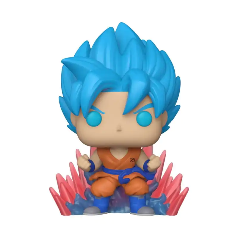 Dragon Ball Super Funko POP! Animation Vinyl Figure SSGSS Goku (Kaio-Ken Times Twenty)(GW) 9 cm product photo