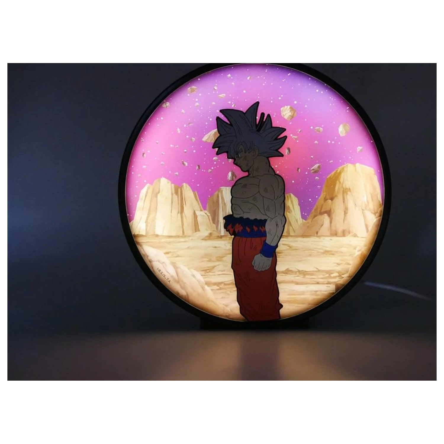 Dragon Ball Super Instinct Goku lamp product photo