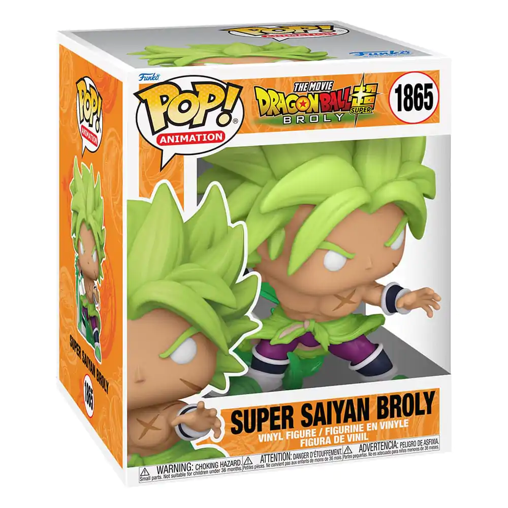 Dragon Ball Super Oversized Funko POP! Vinyl Figure SS Broly 15 cm termékfotó