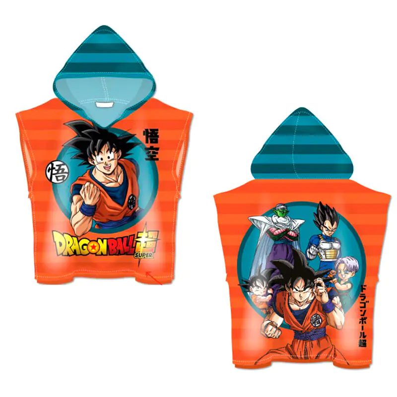 Dragon Ball Super cotton poncho towel product photo