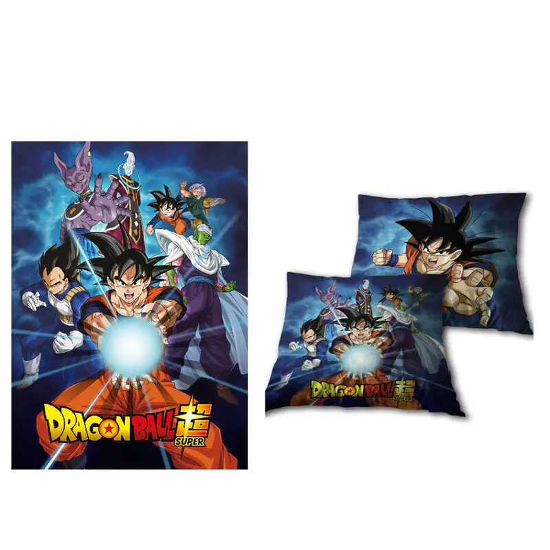 Dragon Ball Super polar blanket + cushion set termékfotó