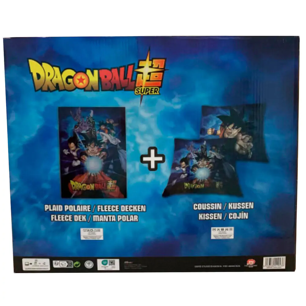 Dragon Ball Super polar blanket + cushion set termékfotó