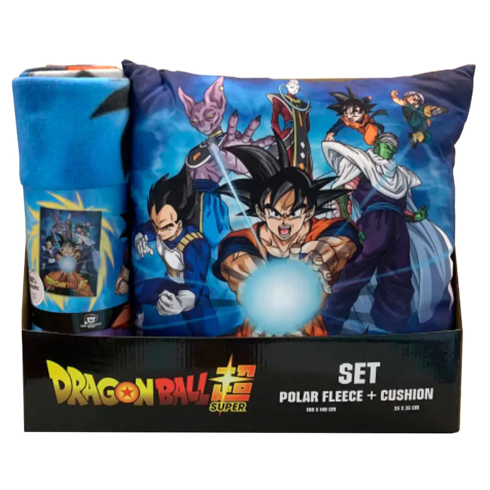 Dragon Ball Super polar blanket + cushion set termékfotó