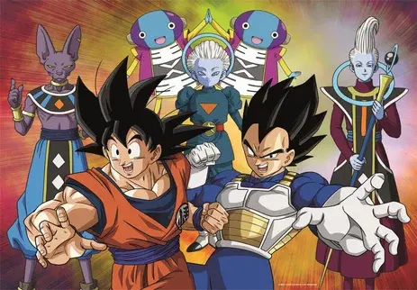 Dragon Ball Super puzzle Goku & Vegeta product photo