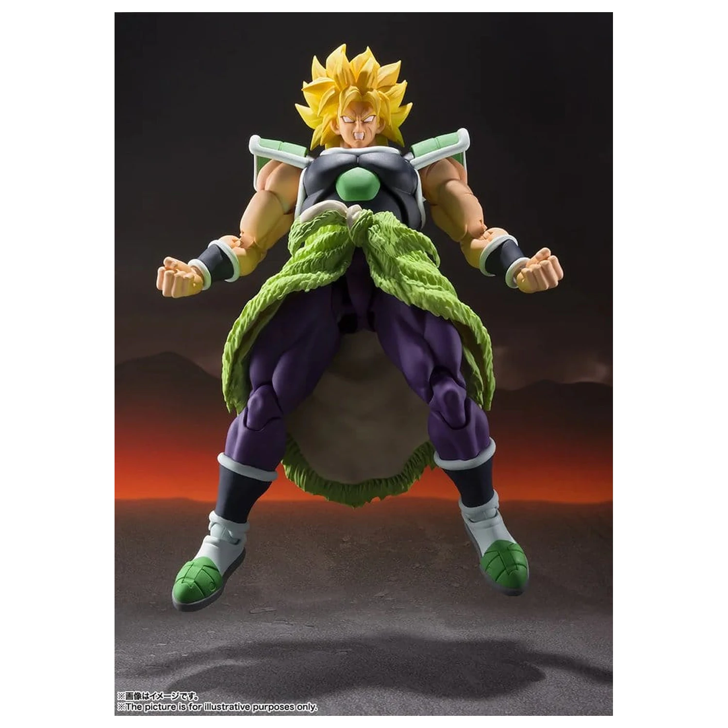 Dragon Ball Super S.H.Figuarts Action Figure Broly -Super- 19 cm product photo