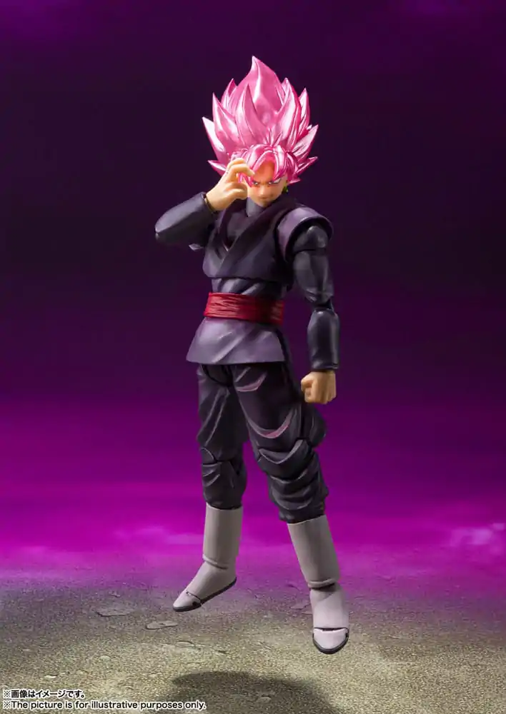 Dragon Ball Super S.H. Figuarts Action Figure Goku Black - Super Saiyan Rose Reissue 14 cm product photo