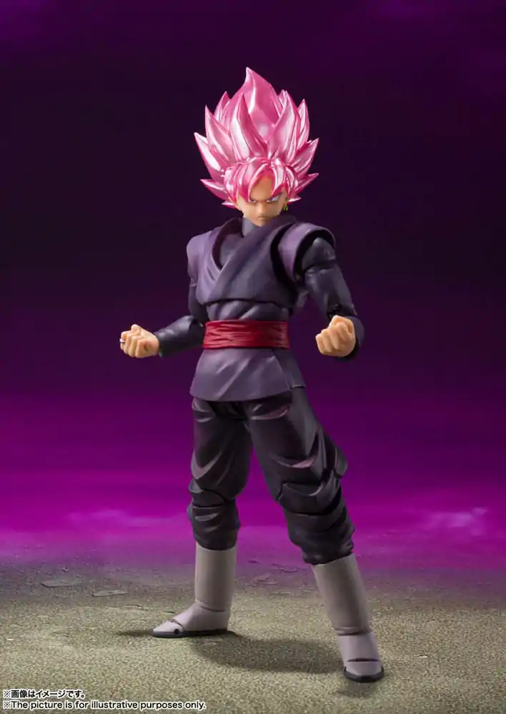 Dragon Ball Super S.H. Figuarts Action Figure Goku Black - Super Saiyan Rose Reissue 14 cm product photo