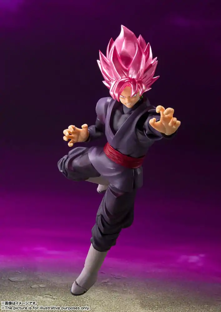 Dragon Ball Super S.H. Figuarts Action Figure Goku Black - Super Saiyan Rose Reissue 14 cm product photo