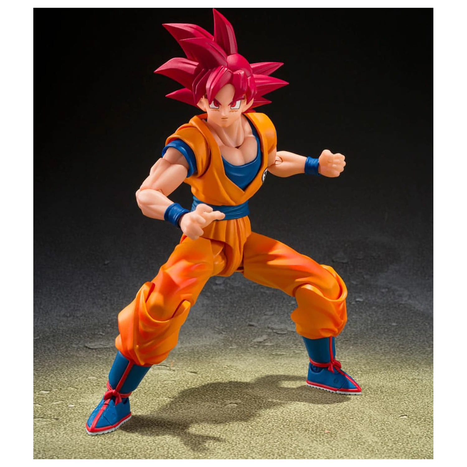 Dragon Ball Super S.H.Figuarts Action Figure Super Saiyan God Son Guko (God Aura) 15 cm        product photo