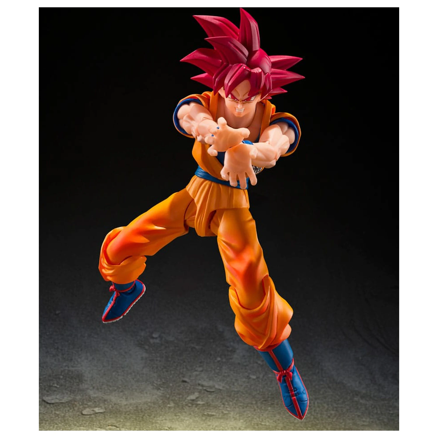 Dragon Ball Super S.H.Figuarts Action Figure Super Saiyan God Son Guko (God Aura) 15 cm        product photo