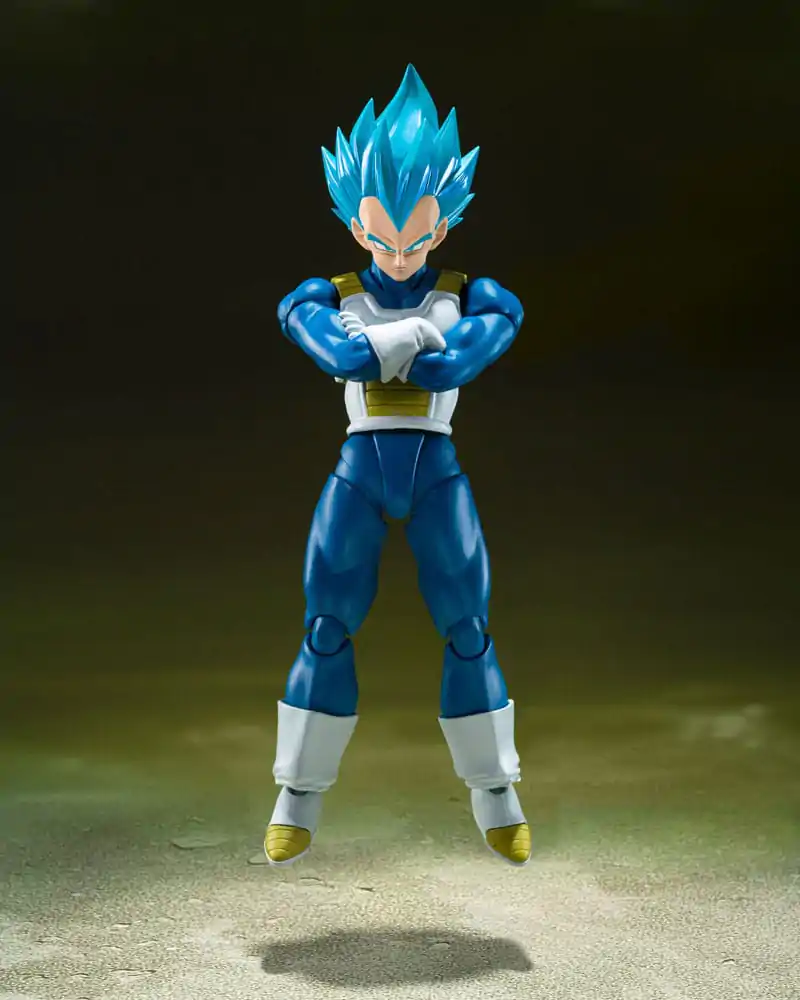 Dragon Ball Super S.H. Figuarts Action Figure Super Saiyan God Super Saiyan Vegeta -Unwavering Saiyan Pride- 14 cm termékfotó