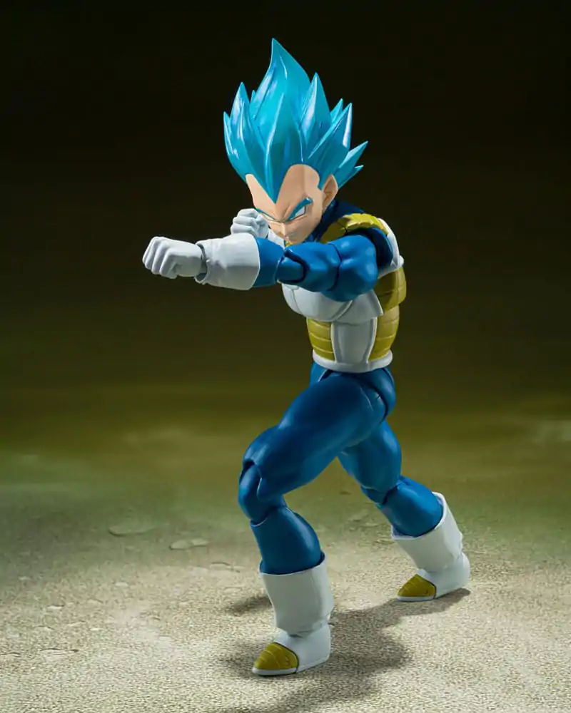 Dragon Ball Super S.H. Figuarts Action Figure Super Saiyan God Super Saiyan Vegeta -Unwavering Saiyan Pride- 14 cm termékfotó