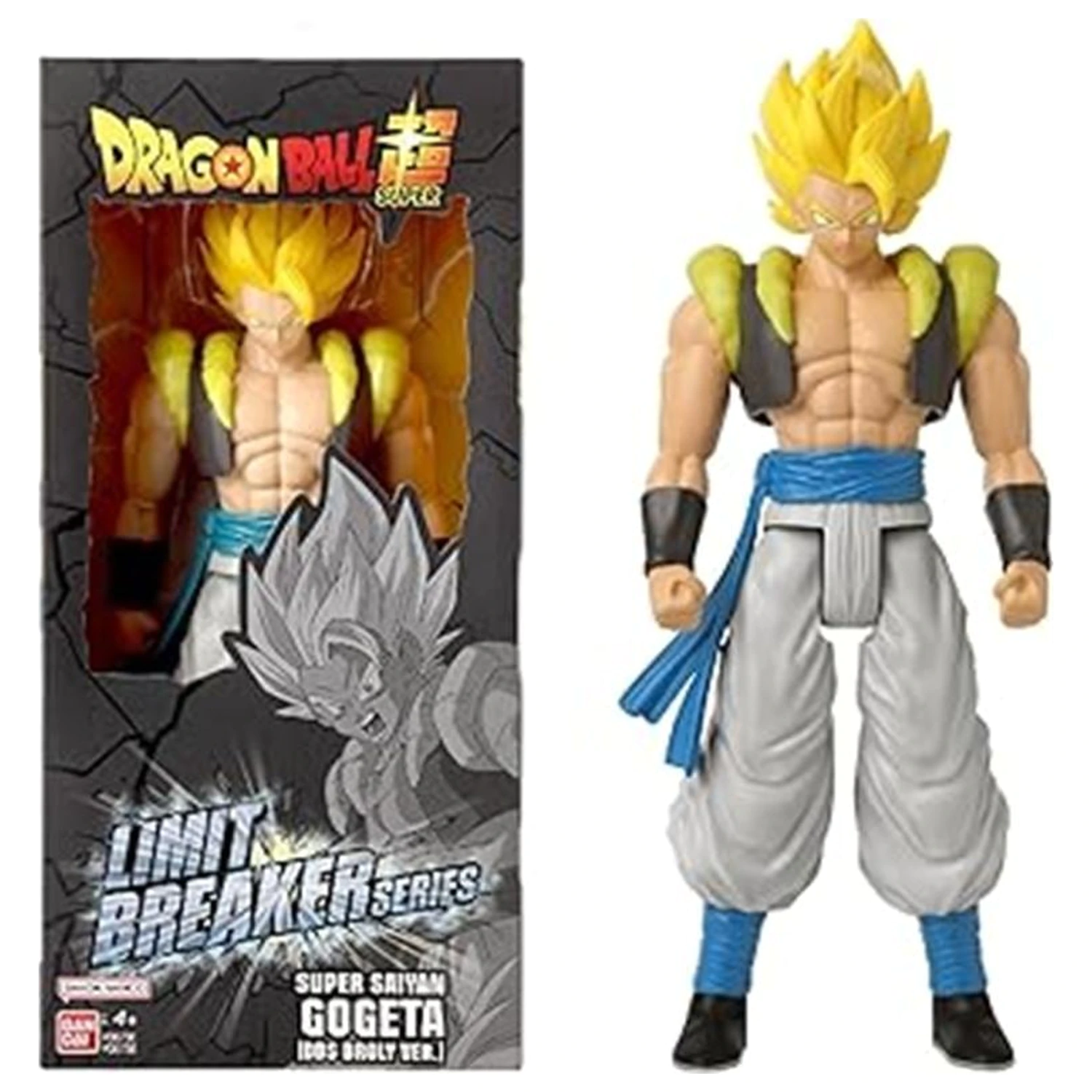 Dragon Ball Super Saiyan Gogeta Giant Figure Limit Breaker 30cm product photo