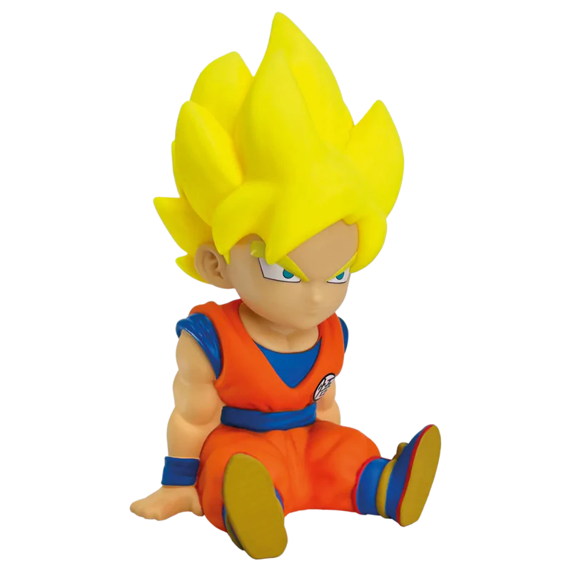 Dragon Ball Super Son Goku Super Saiyan Money box figure 15cm product photo