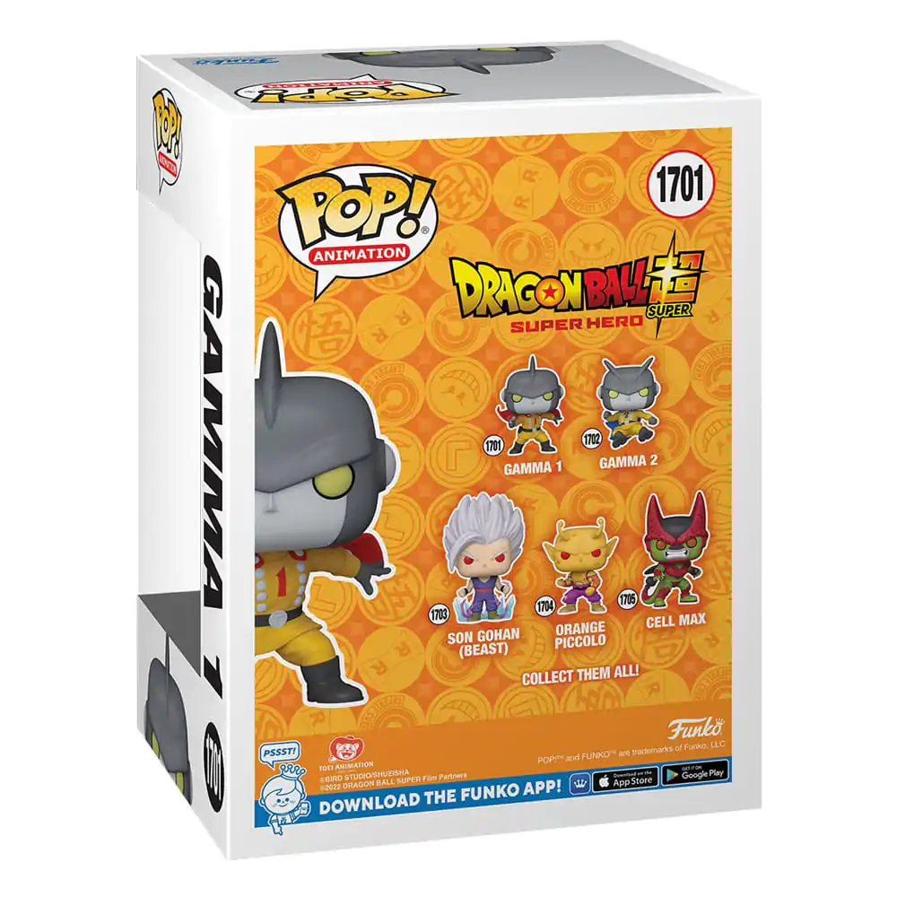 Dragon Ball Super: Super Hero Funko POP! Animation Vinyl Figure Gamma 1 9 cm termékfotó