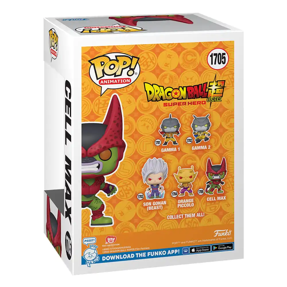 Dragon Ball Super: Super Hero Funko POP! Vinyl Figure Cell Max 9 cm termékfotó