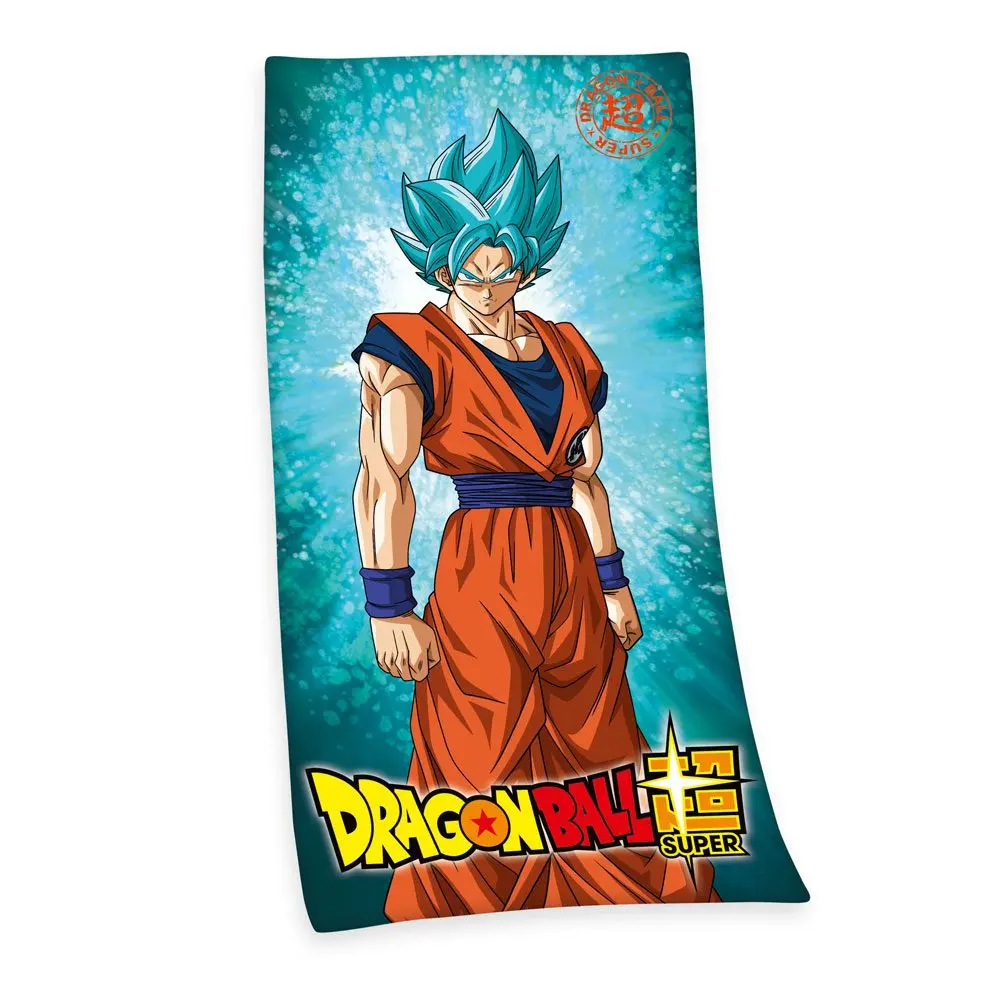 Dragon Ball Super Towel Super Saiyan God Super Saiyan Son Goku 150 x 75 cm product photo