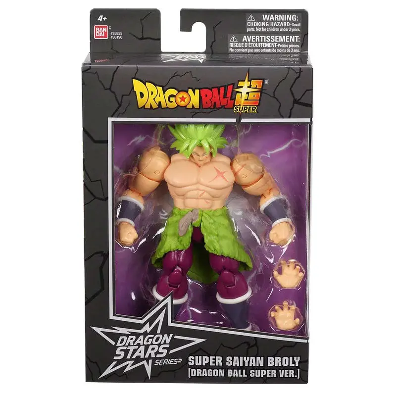 Dragon Ball Super Super Saiyan Broly deluxe figure product photo