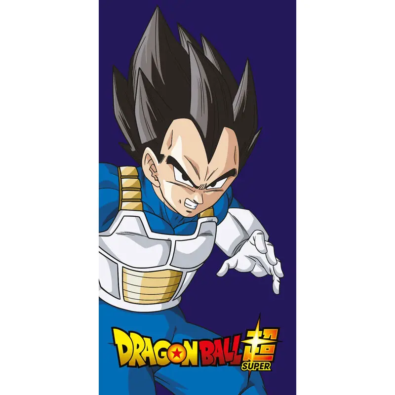 Dragon Ball Super Vegeta microfibre beach towel product photo