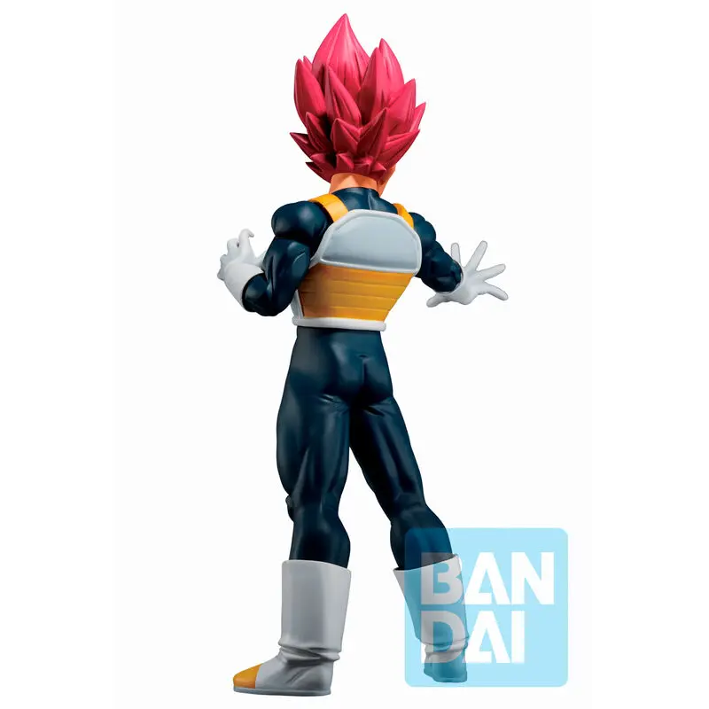 Dragon Ball Super Ichibansho PVC Statue Super Saiyan God Vegeta (Back To The Film) 24 cm product photo