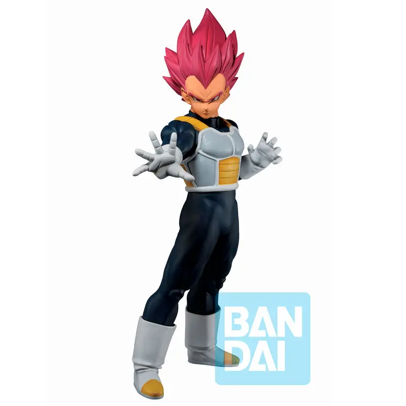 Dragon Ball Super Ichibansho PVC Statue Super Saiyan God Vegeta (Back To The Film) 24 cm product photo