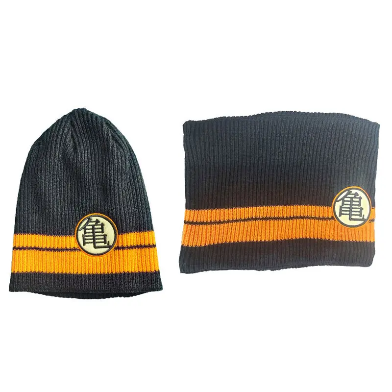 Dragon Ball winter set snood hat product photo