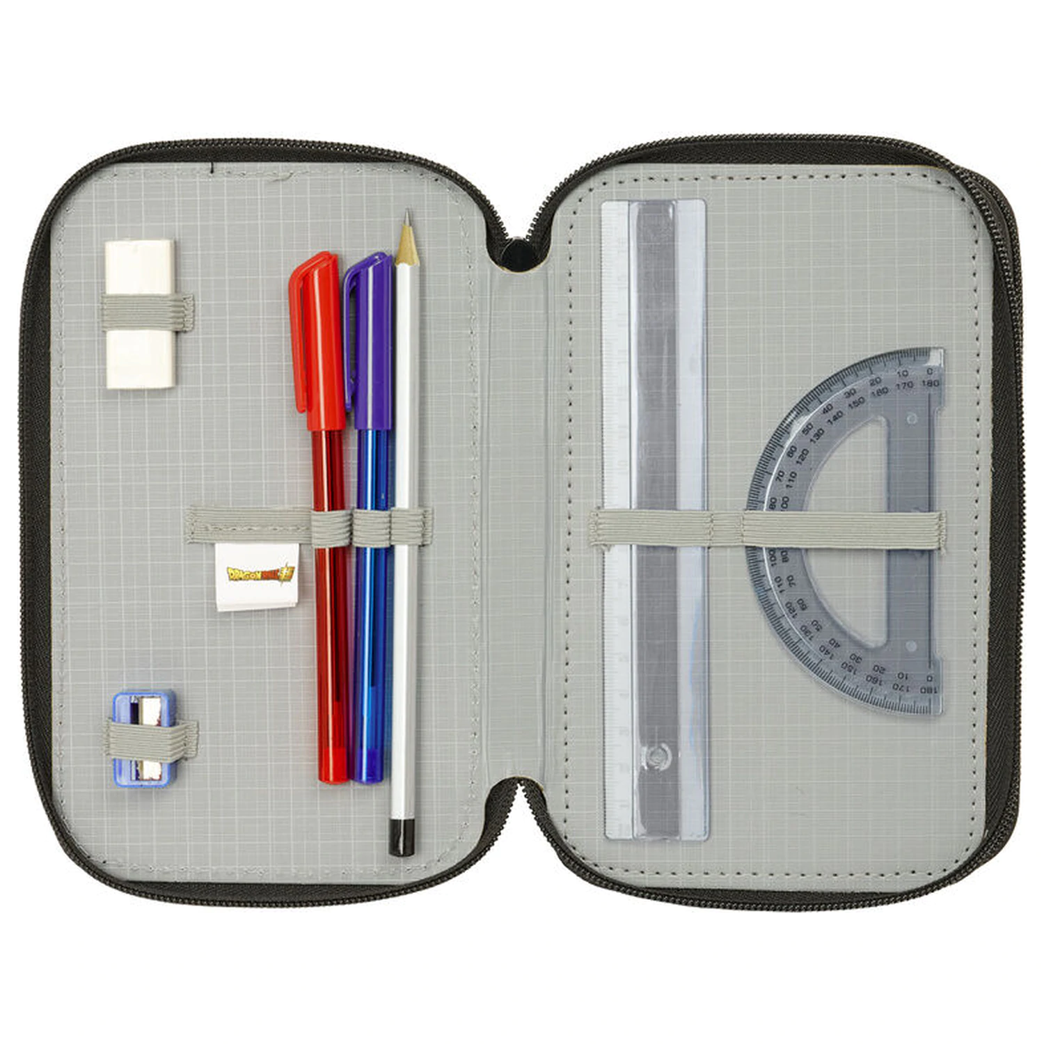 Dragon Ball triple pencil case 37pcs product photo