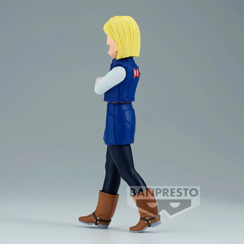 Dragon Ball Z Android 18 Solid Edge Work figure 17cm termékfotó