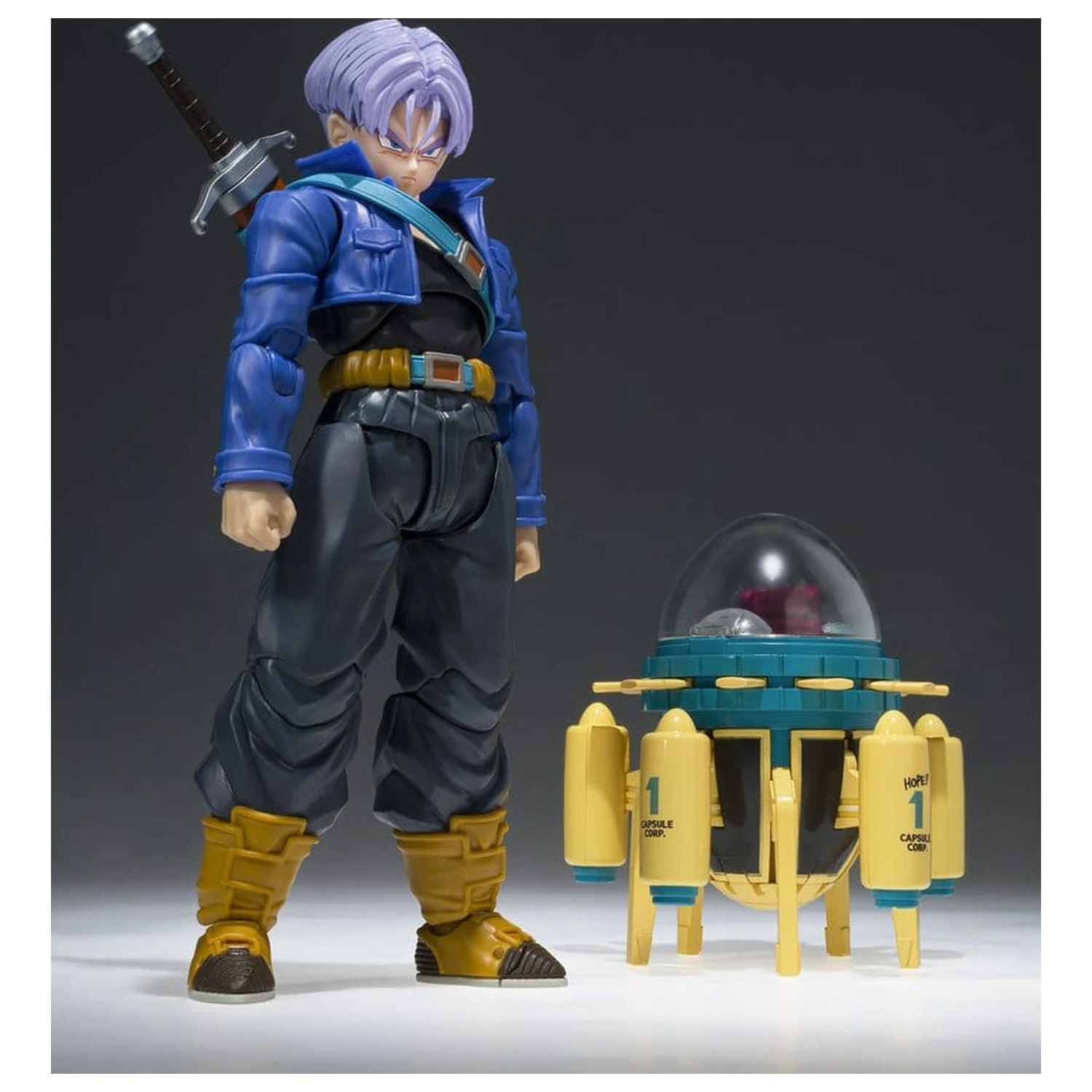 Dragon Ball Z Changearts Action Figure Hoi-Poi Capsule No. 433 Trunks's Time Machine 8 cm product photo