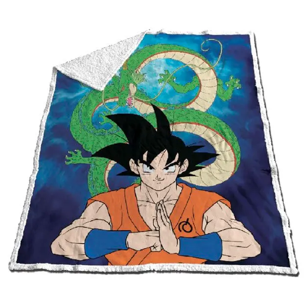 Dragon Ball Z coral sherpa blanket termékfotó