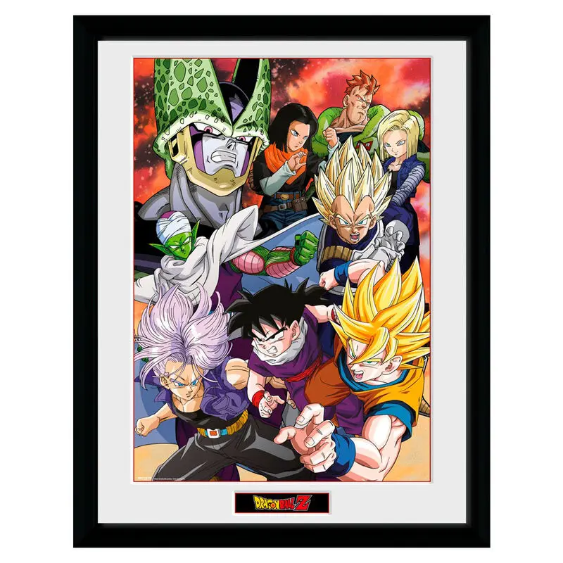 Dragon Ball Z Cell Saga Framed Photo product photo