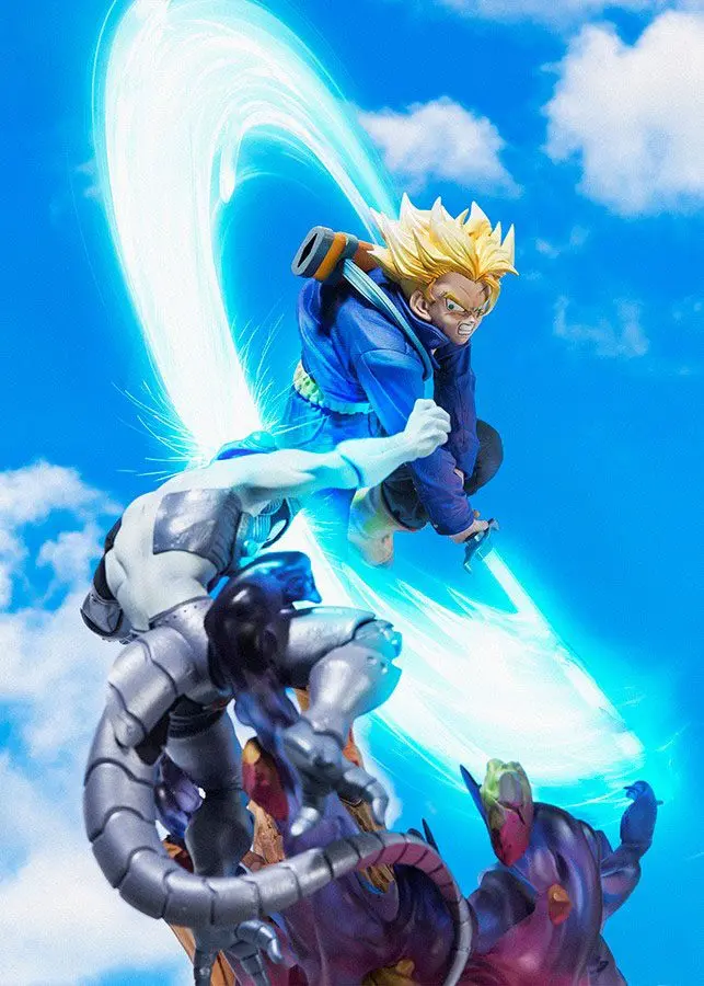Dragon Ball Z FiguartsZERO PVC Statue (Extra Battle)Super Saiyan Trunks The second Super Saiyan 28 cm product photo