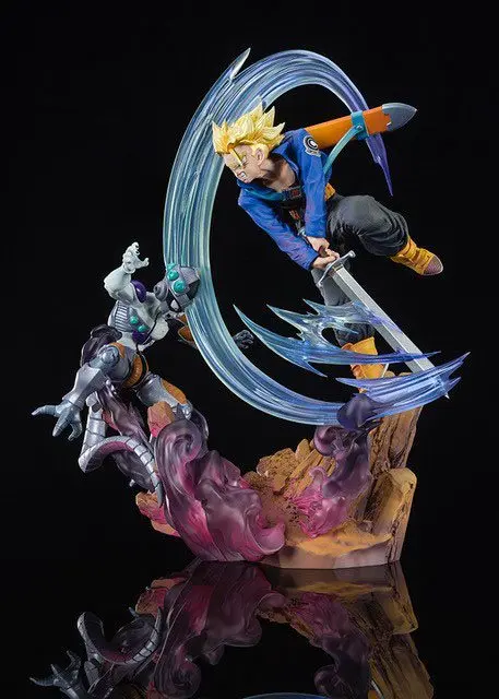 Dragon Ball Z FiguartsZERO PVC Statue (Extra Battle)Super Saiyan Trunks The second Super Saiyan 28 cm product photo
