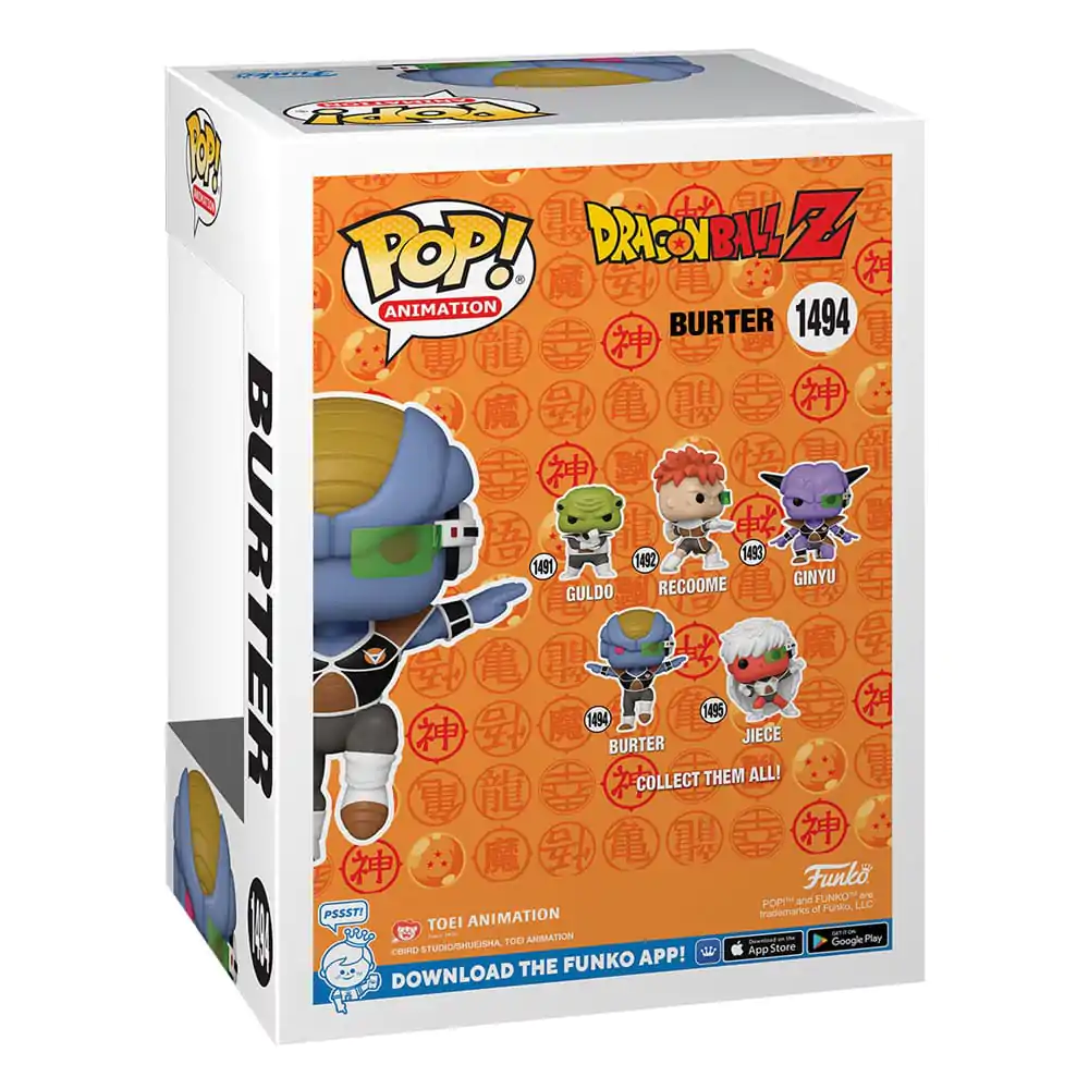 Dragon Ball Z POP! Animation Vinyl Figure Burter 9 cm termékfotó