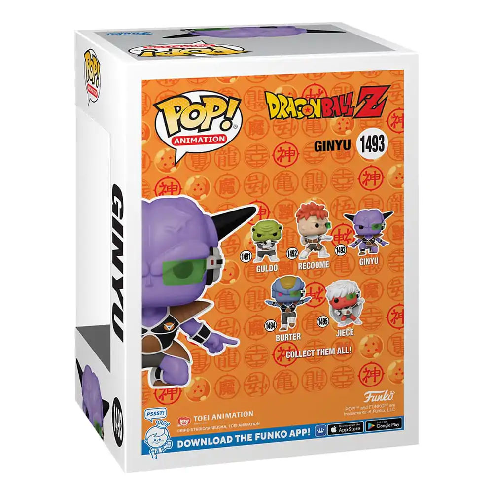 Dragon Ball Z POP! Animation Vinyl Figure Ginyu 9 cm termékfotó