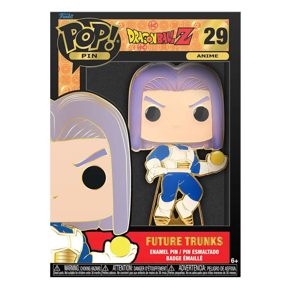 Dragon Ball Z POP! Enamel Pin Future Trunks 10 cm product photo