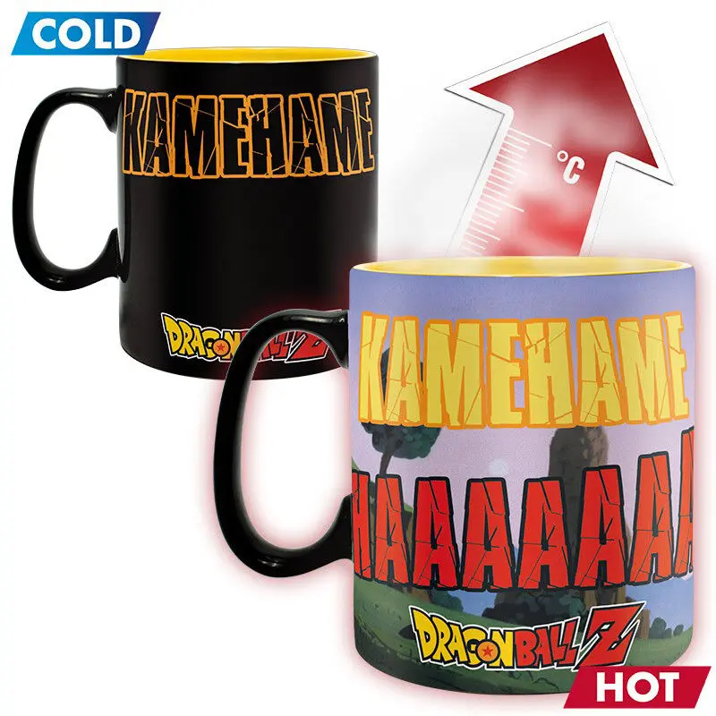 Dragon Ball Z Goku Kamehameha heat changing mug 460ml product photo