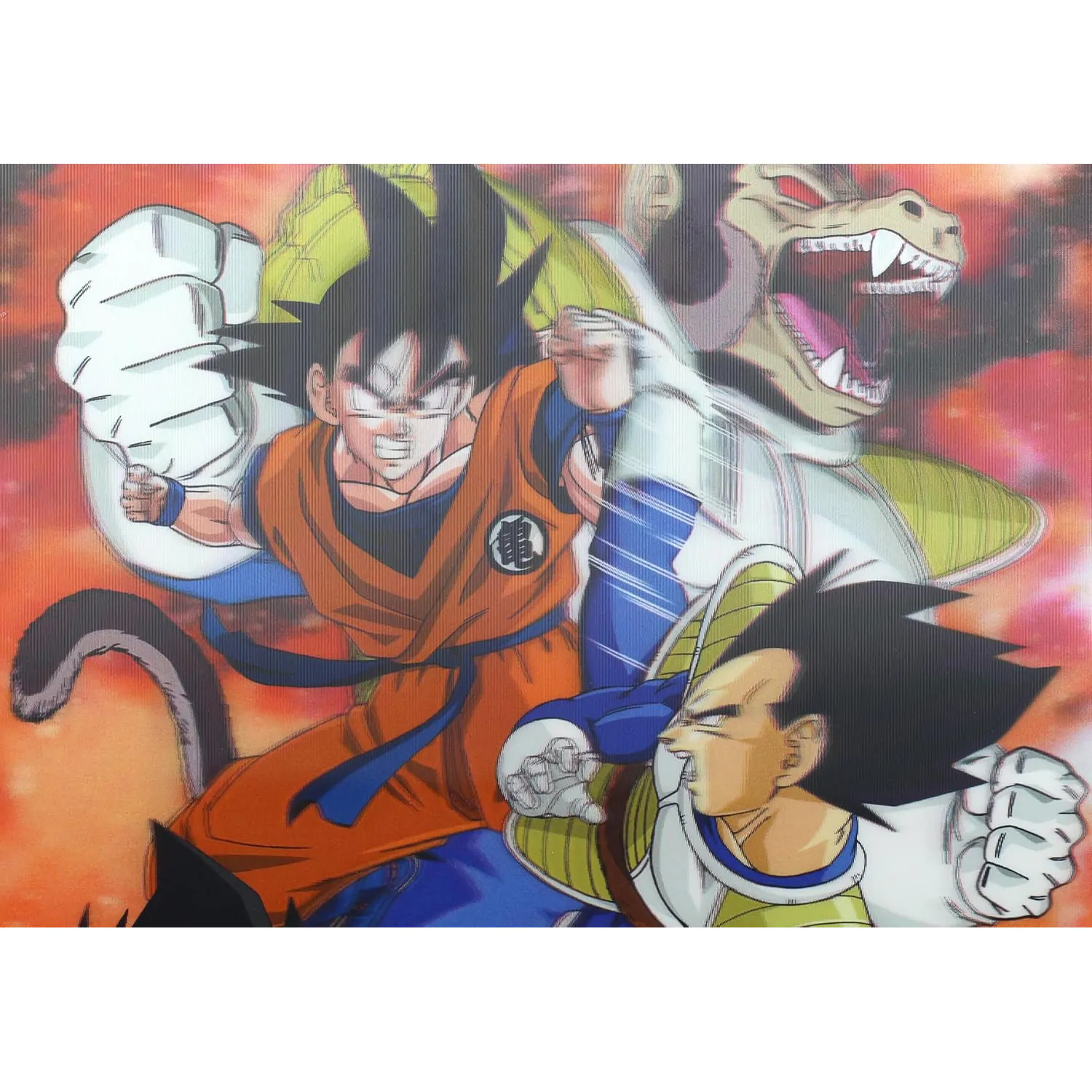Dragon Ball Z Goku vs Vegeta A4 notebook product photo