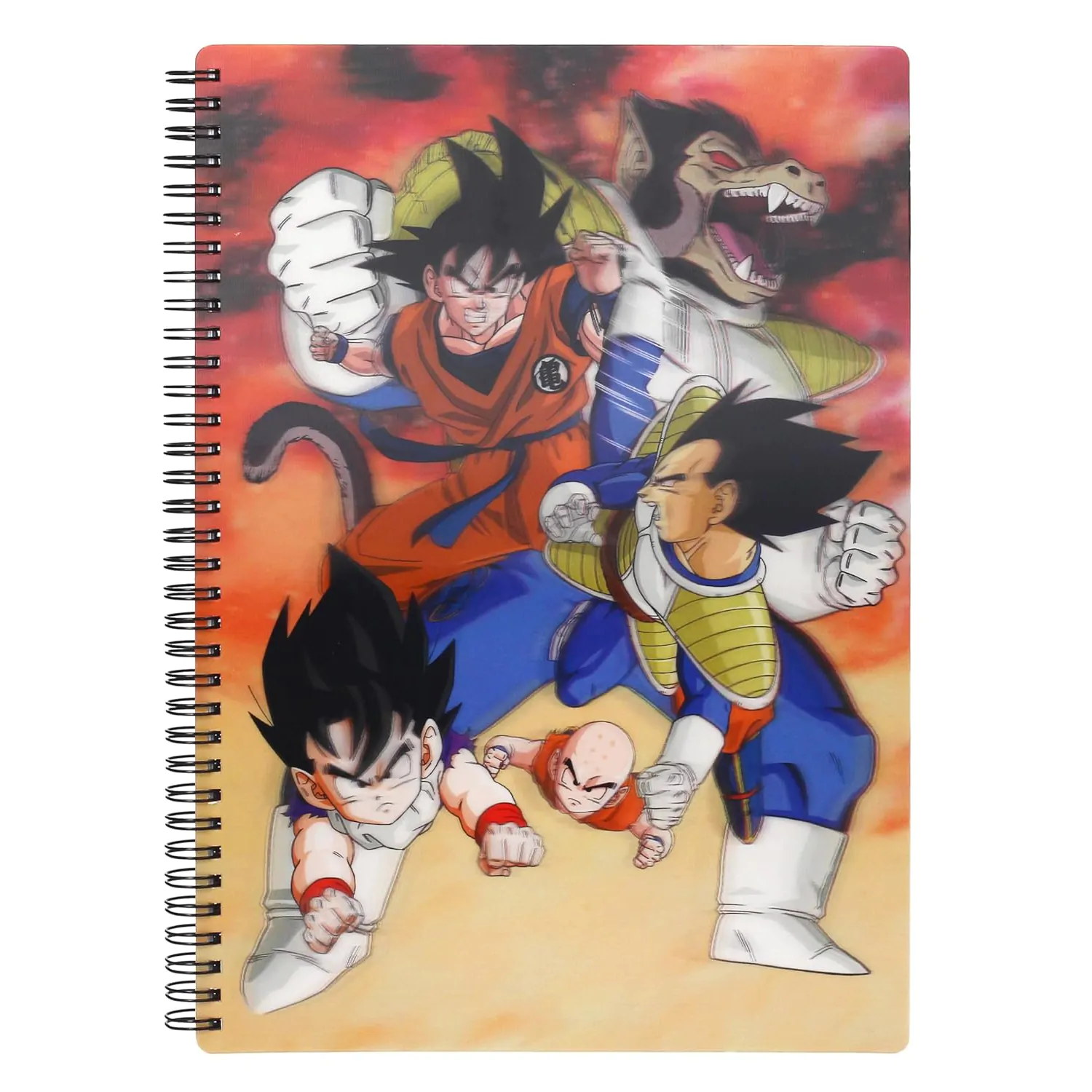 Dragon Ball Z Goku vs Vegeta A4 notebook product photo