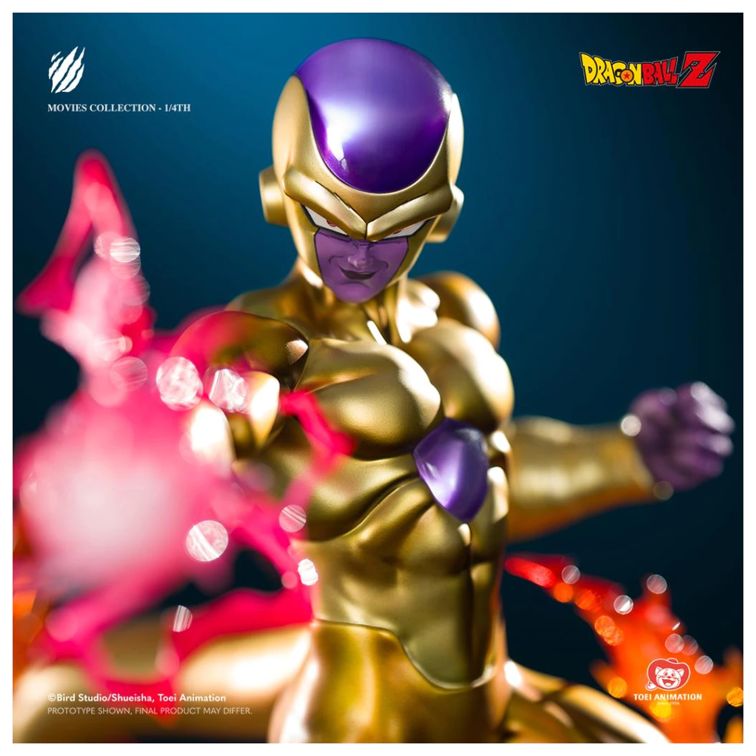 Dragon Ball Z - Golden Frieza Statue Movie Collection by Tsume 49cm product photo