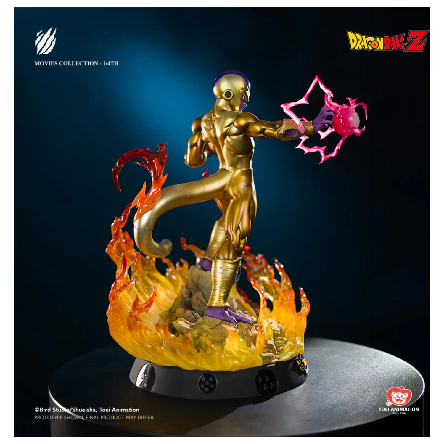 Dragon Ball Z - Golden Frieza Statue Movie Collection by Tsume 49cm product photo